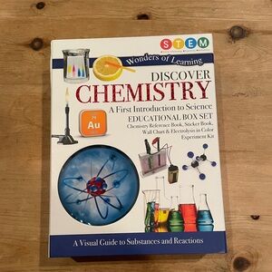 NWT STEM Wonders of Learning Discover Chemistry Kit ages 8 up Science